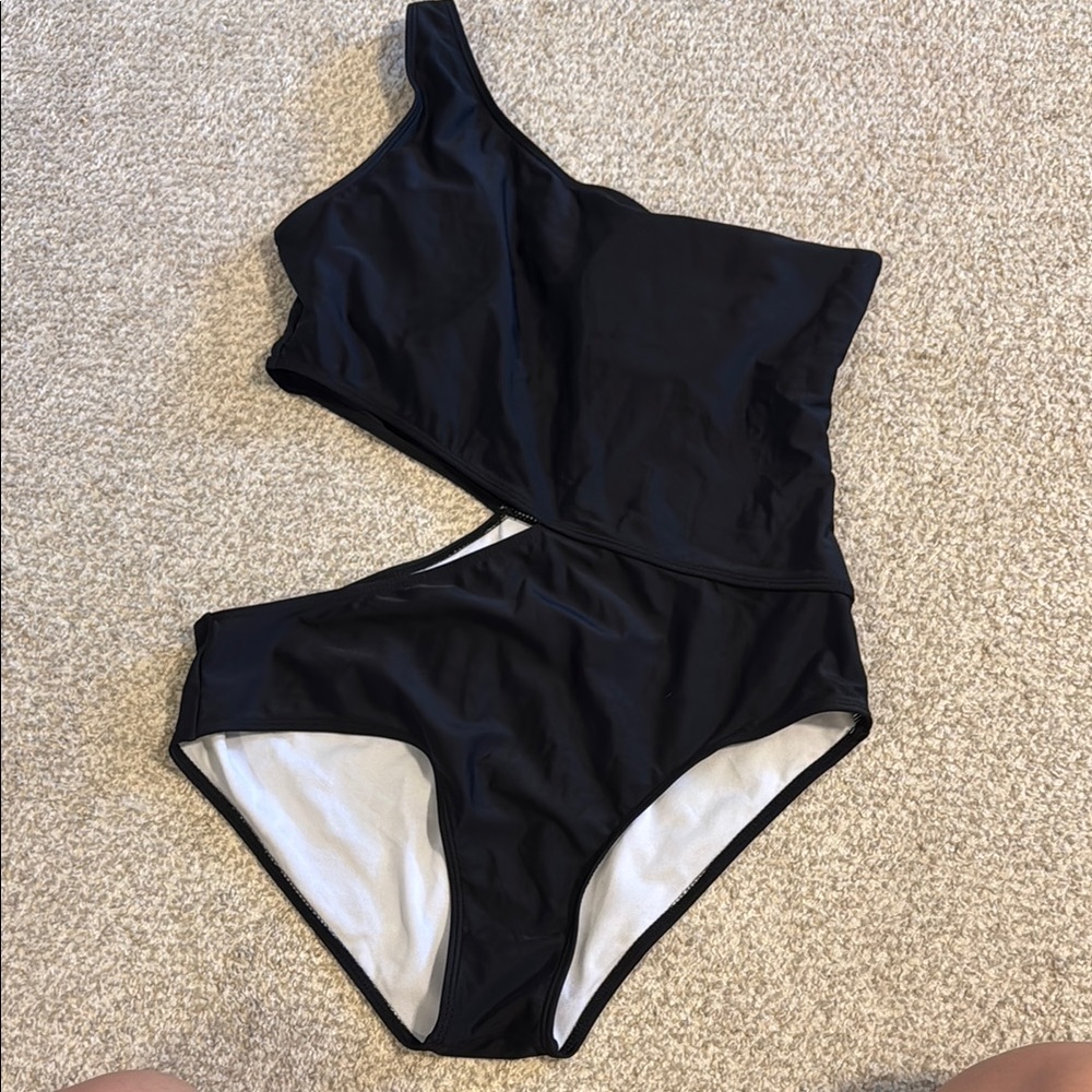 Amazon Black One Piece Swimsuit Classic Design